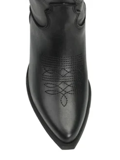 CZARNE KOWBOJKI HEGO'S MILANO