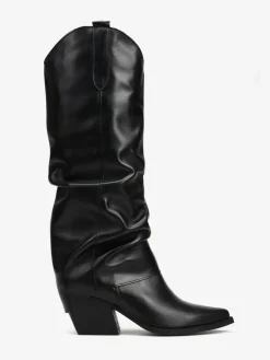 CZARNE KOWBOJKI HEGO'S MILANO