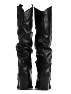 CZARNE KOWBOJKI HEGO'S MILANO