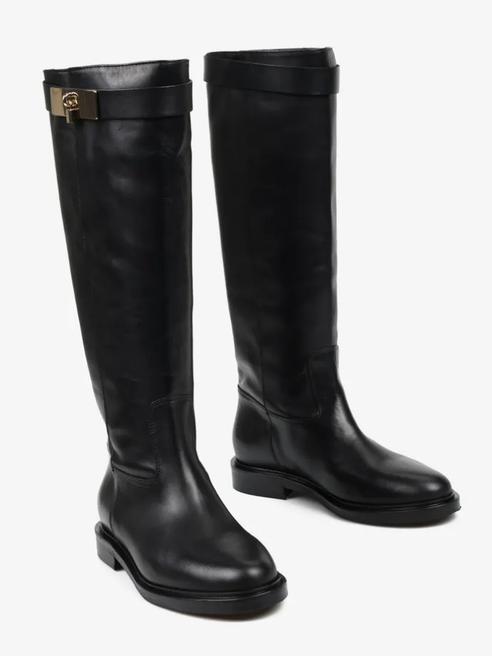 CZARNE KOZAKI HEGO'S MILANO