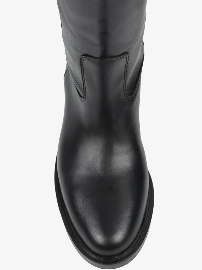 CZARNE KOZAKI HEGO'S MILANO