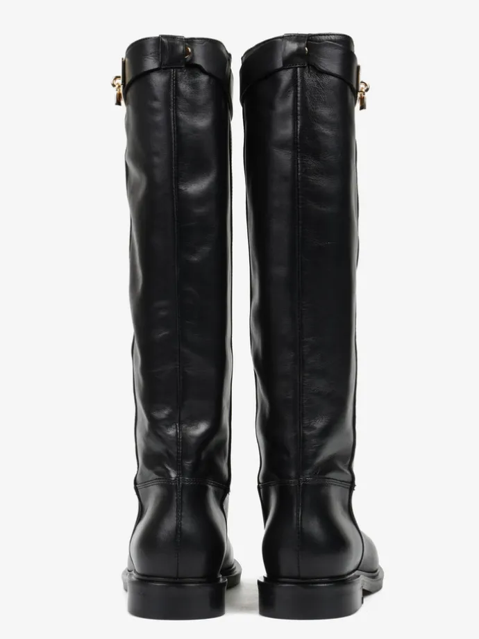 CZARNE KOZAKI HEGO'S MILANO