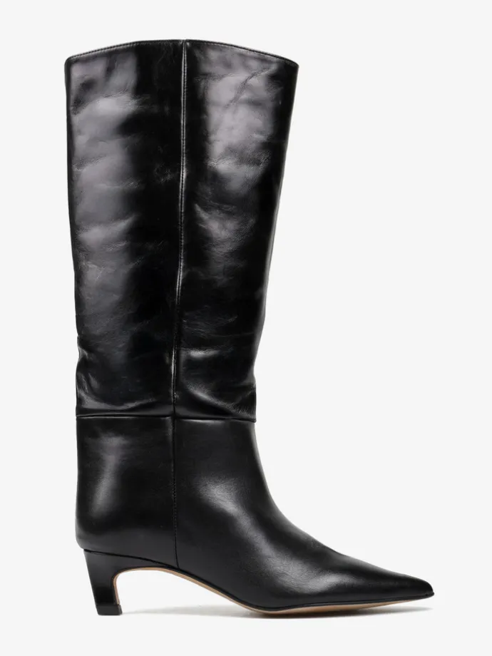 CZARNE KOZAKI HEGO'S MILANO