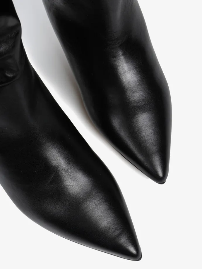 CZARNE KOZAKI HEGO'S MILANO