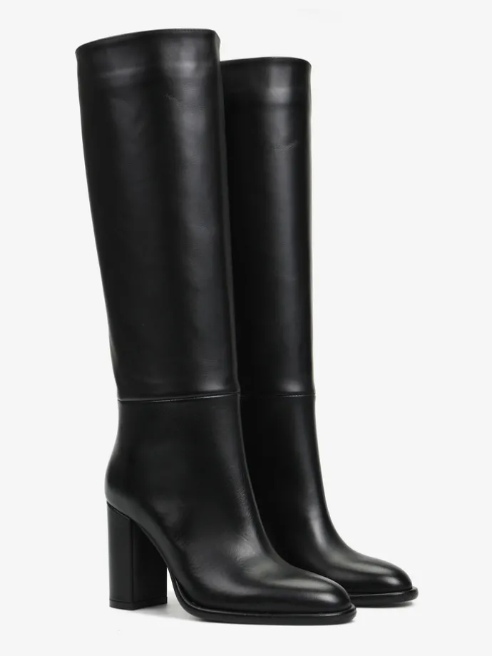 CZARNE KOZAKI HEGO'S MILANO