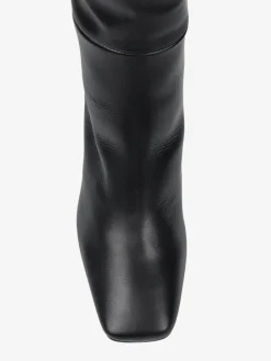 CZARNE KOZAKI NA SŁUPKU HEGO'S MILANO