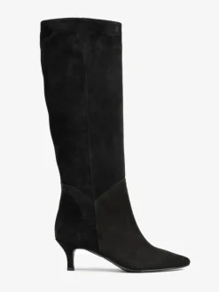 CZARNE KOZAKI NA SZPILCE HEGO'S MILANO