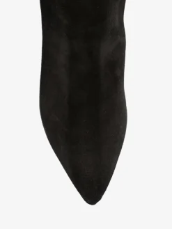 CZARNE KOZAKI NA SZPILCE HEGO'S MILANO