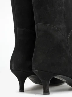 CZARNE KOZAKI NA SZPILCE HEGO'S MILANO