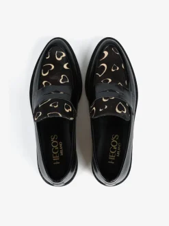 CZARNE MOKASYNY HEGO'S Milano