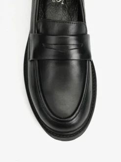 CZARNE MOKASYNY HEGO'S MILANO