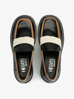 CZARNE MOKASYNY HEGO'S MILANO