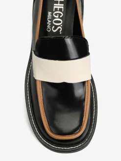 CZARNE MOKASYNY HEGO'S MILANO