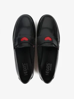 CZARNE MOKASYNY HEGO'S Milano