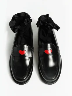 CZARNE MOKASYNY HEGO'S Milano