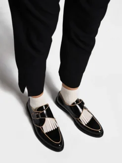 CZARNE PÓŁBUTY HEGO'S Milano