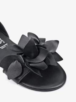 CZARNE SANDAŁY HEGO'S Milano