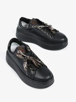 CZARNE SNEAKERSY GIO+