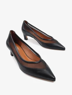 CZARNE SZPILKI HEGO'S Milano