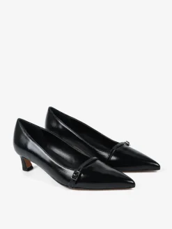 CZARNE SZPILKI HEGO'S Milano