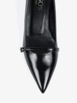 CZARNE SZPILKI HEGO'S Milano