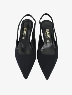 CZARNE SZPILKI HEGO'S Milano