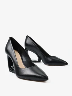 CZARNE SZPILKI HEGO'S Milano