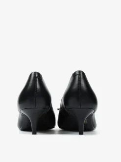 CZARNE SZPILKI NA NISKIM OBCASIE HEGO'S Milano