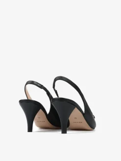 CZARNE SZPILKI Z METALOWĄ OZDOBĄ HEGO'S Milano