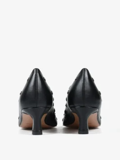 CZARNE SZPILKI Z ĆWIEKAMI HEGO'S Milano