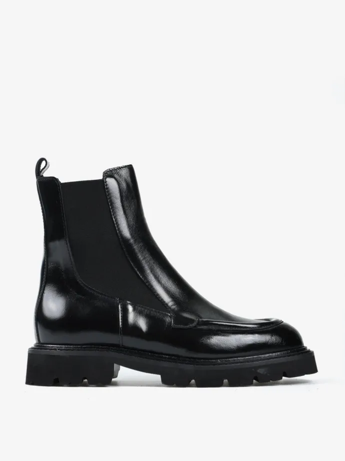 CZARNE SZTYBLETY HEGO'S MILANO