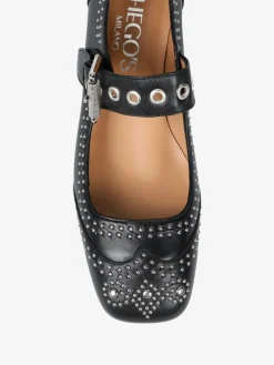 CZÓŁENKA NA NISKIM OBCASIE HEGO'S Milano