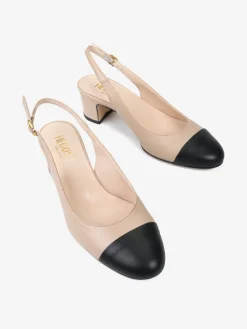 CZÓŁENKA NA NISKIM OBCASIE HEGO'S Milano