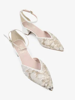 CZÓŁENKA NA NISKIM OBCASIE HEGO'S Milano