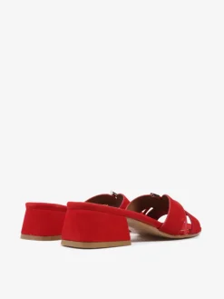 CZERWONE KLAPKI HEGO'S Milano