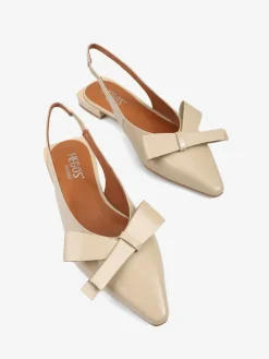 ELEGANCKIE BALERINY Z ODKRYTĄ PIĘTĄ HEGO'S Milano