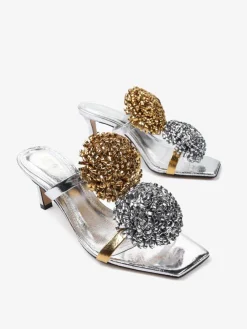 ELEGANCKIE KLAPKI Z KWADRATOWYMI NOSKAMI HEGO'S Milano