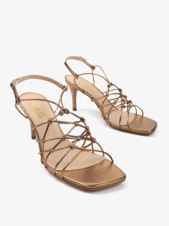 ELEGANCKIE SANDAŁY Z KWADRATOWYMI NOSKAMI HEGO'S Milano