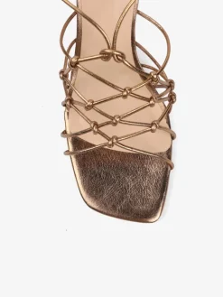 ELEGANCKIE SANDAŁY Z KWADRATOWYMI NOSKAMI HEGO'S Milano