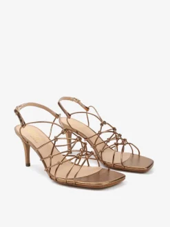 ELEGANCKIE SANDAŁY Z KWADRATOWYMI NOSKAMI HEGO'S Milano