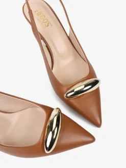 ELEGANCKIE SZPILKI Z ODKRYTĄ PIĘTĄ HEGO'S Milano