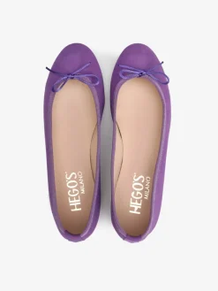 FIOLETOWE BALERINY HEGO'S Milano