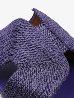 FIOLETOWE KLAPKI HEGO'S Milano