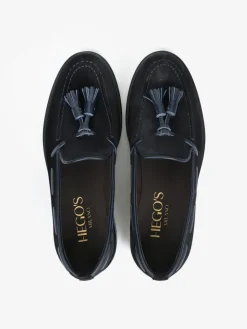 GRANATOWE MOKASYNY HEGO'S MILANO