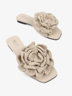 KLAPKI Z KWIATEM HEGO'S Milano