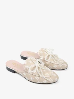 KLAPKI Z OZDOBNĄ KOKARDKĄ HEGO'S Milano