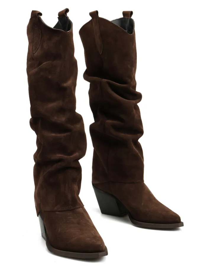 KOWBOJKI Z MARSZCZONĄ CHOLEWĄ HEGO'S MILANO