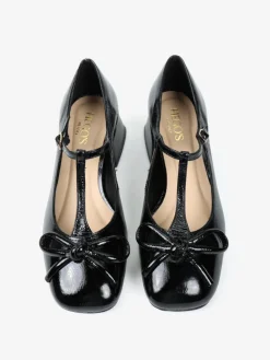 LAKIEROWANE CZÓŁENKA Z KOKARDKĄ HEGO'S Milano