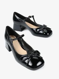 LAKIEROWANE CZÓŁENKA Z KOKARDKĄ HEGO'S Milano