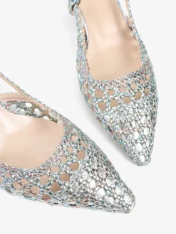 METALICZNE SZPILKI HEGO'S Milano